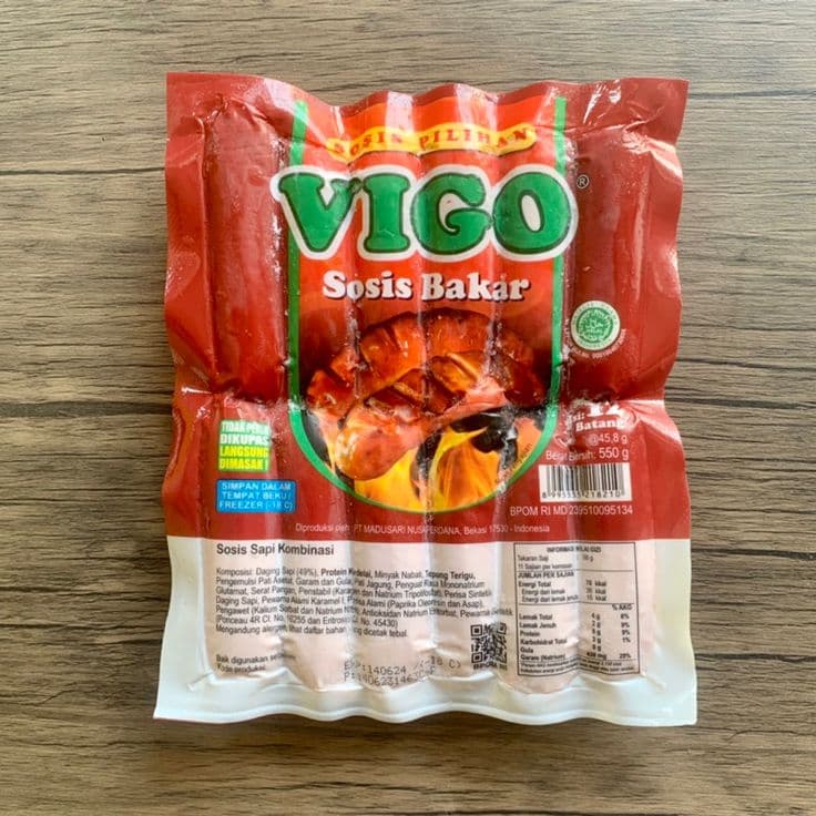 Sosis Sapi Bakar Isi 6